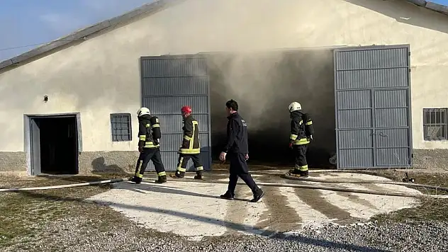 Kulu'da iki ayrı yangında hasar meydana geldi