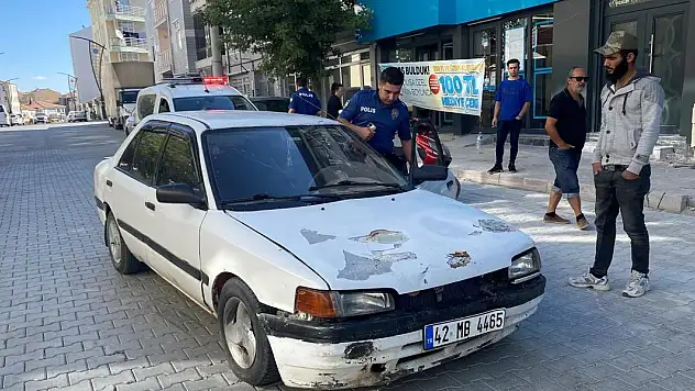Kulu'da motosiklet ile otomobil çarpıştı: 1 yaralı