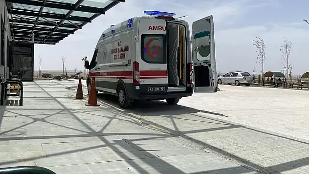 Kulu'da otomobiller çarpıştı: 1 yaralı