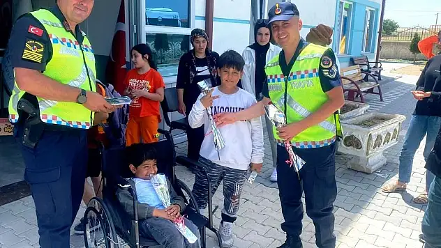 Kulu'da özel öğrencilere trafik güvenliği eğitimi!