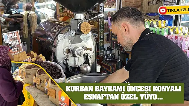 Kurban Bayramı Öncesi Konyalı Esnaftan Özel Tüyo...