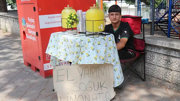 Limonata satarak asgari ücretin üç katı kazandı