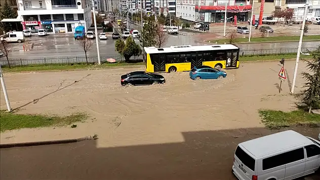 Malatya'da sağanak yaşandı
