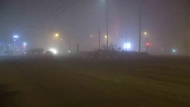 Malatya'da yoğun sis etkili oluyor