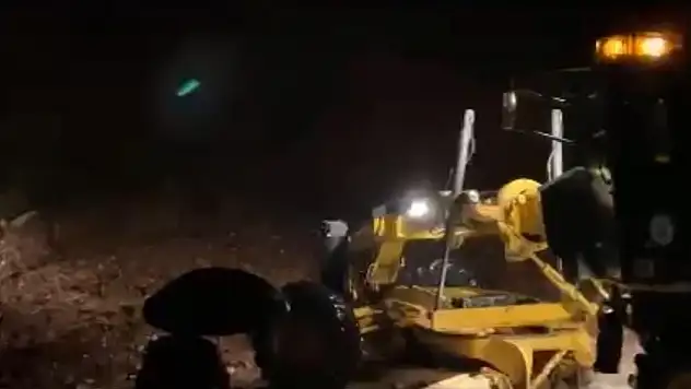 Marmaris'te sağanak heyelana neden oldu