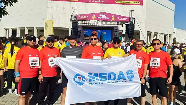 Medaş, Konya Yarı Maratonu'nda İyilik İçin Koştu