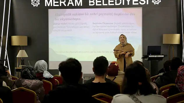 MEGA Meram'dan 'Dijital Çağda Ebeveynlik' atölyesi: Aileler öğrendi, çocuklar eğlendi!