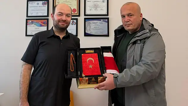 Mekan İnşaat CEO'su Ali Altınkaya'dan Dr. Osman Gül'e ziyaret