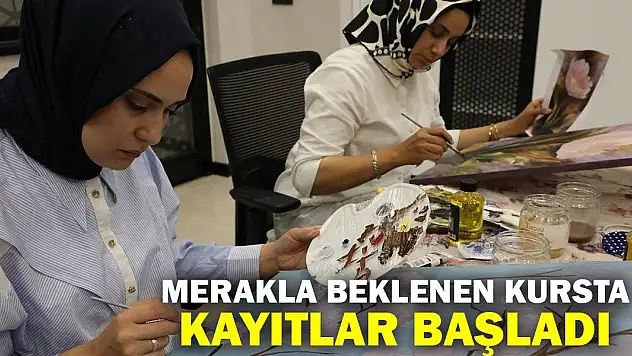 Merakla Beklenen Kursta Kayıtlar Başladı