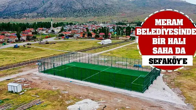 Meram Belediyesinden Bir Halı Saha Da Sefaköy'e