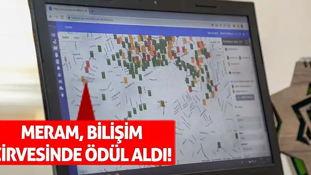 Meram, Bilişim Zirvesinde Ödül Aldı!