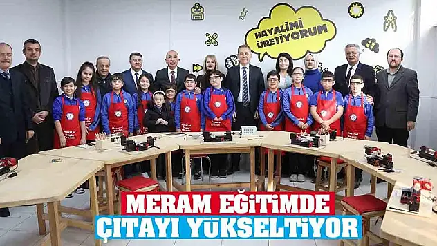 Meram Eğitimde Kaliteyi Artırıyor