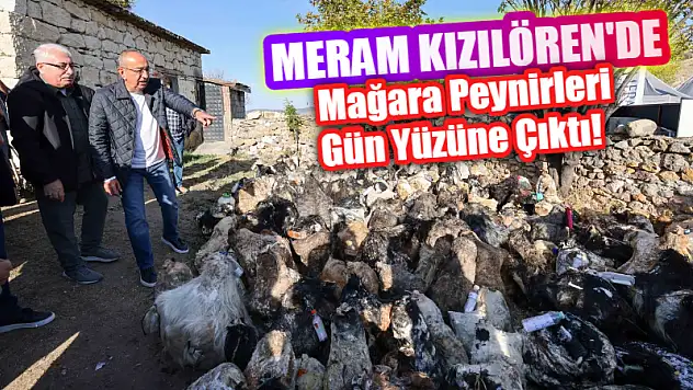 Meram Kızılören'de Mağara Peynirleri Gün Yüzüne Çıktı!