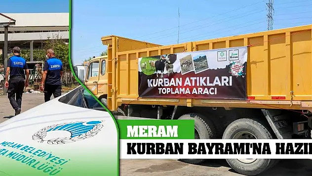 Meram Kurban Bayramı'na Hazır
