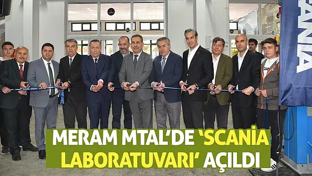 Meram Mtal'de 'Scania Laboratuvarı' Açıldı