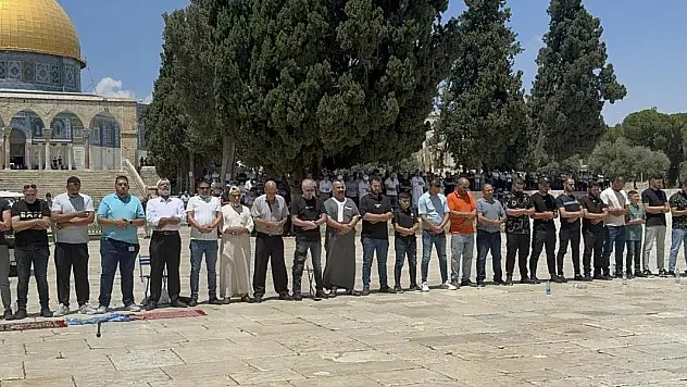Mescid-i Aksa'da Haniye için gıyabi cenaze namazı kılındı