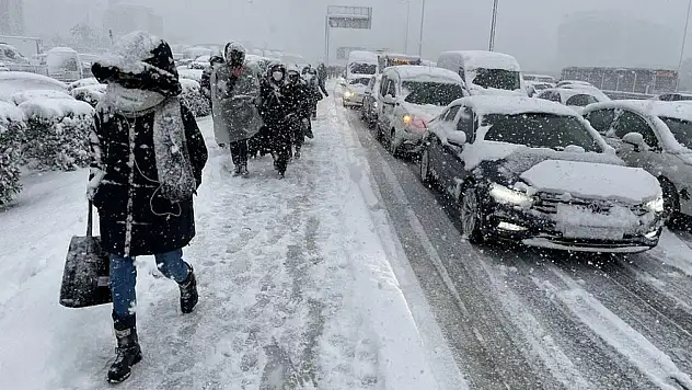 Meteoroloji bu 6 il için uyarı verdi! Yoğun kar yağışı geliyor