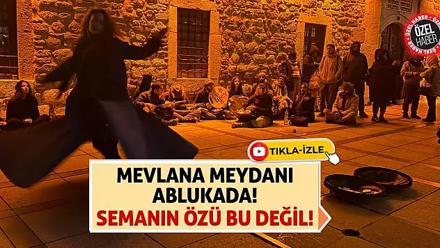 Mevlana Meydanı Ablukada! Semanın Özü Bu Değil!