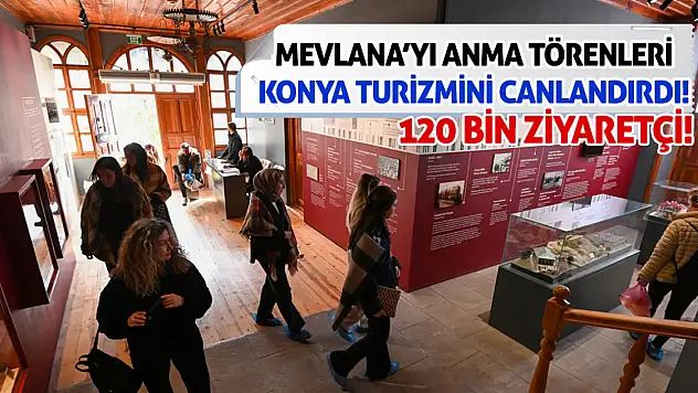 Mevlana'yı Anma Törenleri Konya Turizmini Canlandırdı!