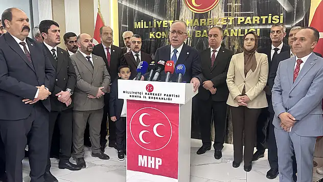 MHP Konya'da bayramlaşma programı yapıldı