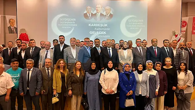 MHP Seydişehir ilçe Başkanlığının 15. Olağan Kongresi yapıldı