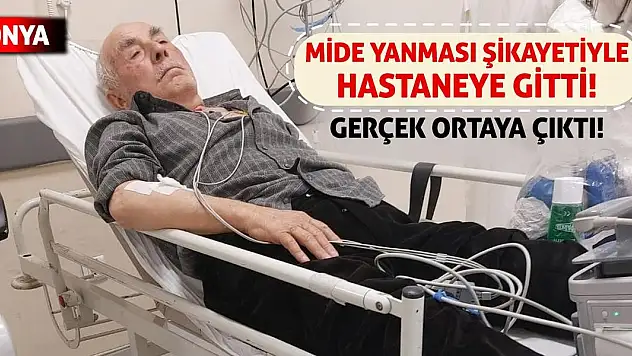 Mide yanması şikayetiyle hastaneye gitti! Gerçek ortaya çıktı!