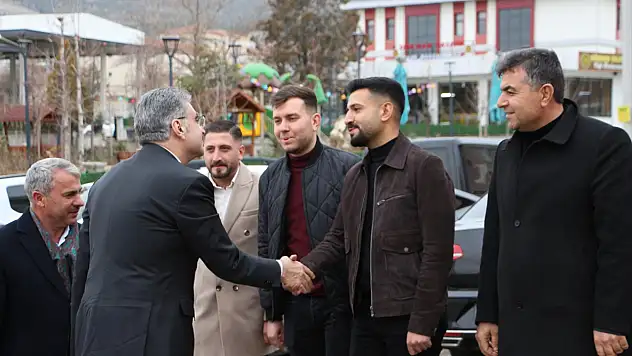Milletvekili Erdem, Yunak'ta bayramlaşma programına katıldı