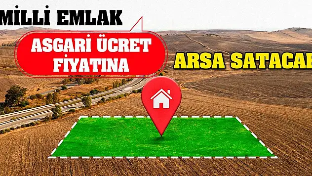 Milli Emlak Asgari Ücret Fiyatına Arsa Satacak!
