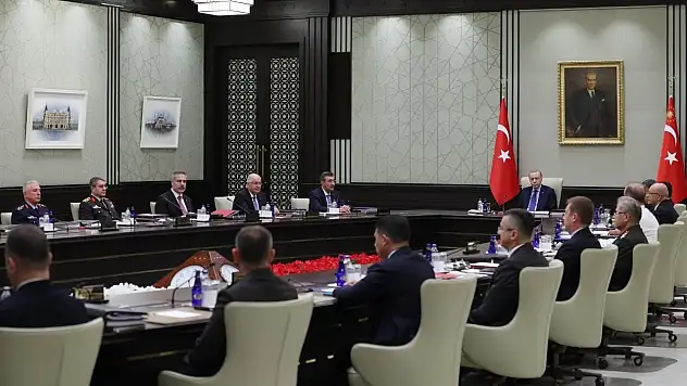 Milli Güvenlik Kurulu, Cumhurbaşkanlığı Külliyesi'nde toplandı!