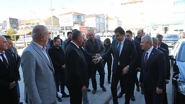 Milli Savunma Bakan Yardımcısı Heybet, Yunak'ta ziyaretlerde bulundu