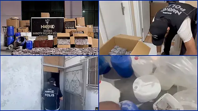 Milyonlarca Uyuşturucu Hap Ele Geçirildi!