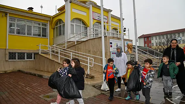 Minik eller, koca yürekler... Selçuklu'da bu yarış çok başka!