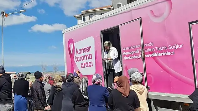 Mobil kanser tarama aracı Konya'da hizmet verecek
