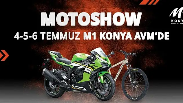 Motor tutkunları M1 Konya AVM'de buluşuyor