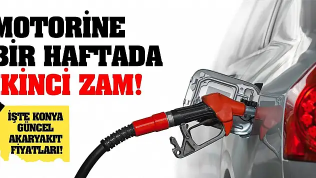Motorine bir haftada ikinci zam! İşte güncel fiyatlar...