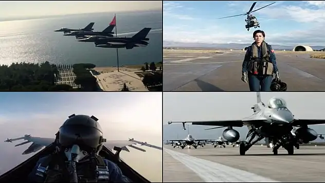MSB'den Hava Kuvvetlerinin kuruluş yıl dönümüne özel video