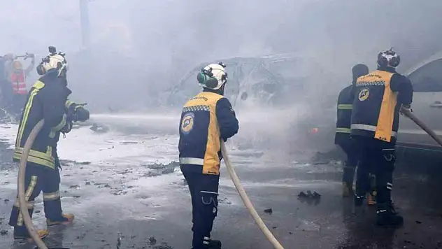 Münbiç'te bomba yüklü araçla saldırı: 2 ölü, 4 yaralı