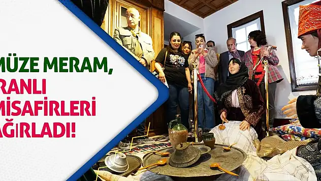 Müze Meram, İranlı misafirleri ağırladı!
