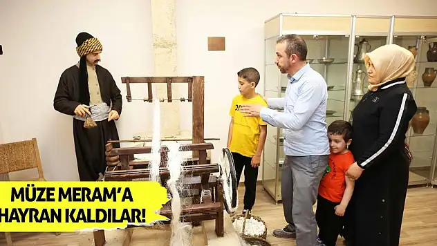 Müze Meram'a Hayran Kaldılar!