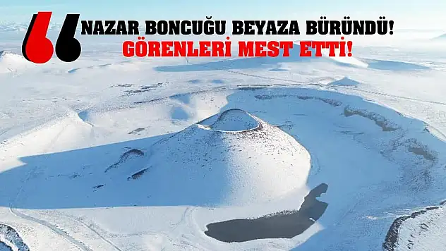 Nazar Boncuğu Beyaza Büründü! Görenleri Mest Etti!