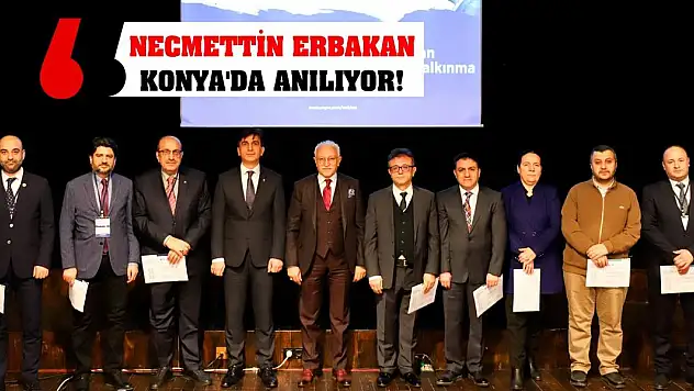 Necmettin Erbakan Konya'da Anılıyor!