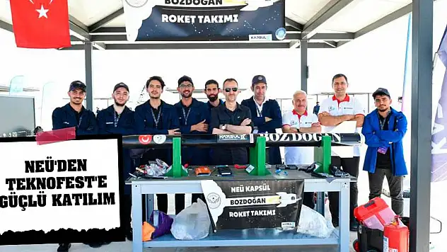 NEÜ'den TEKNOFEST'e güçlü katılım