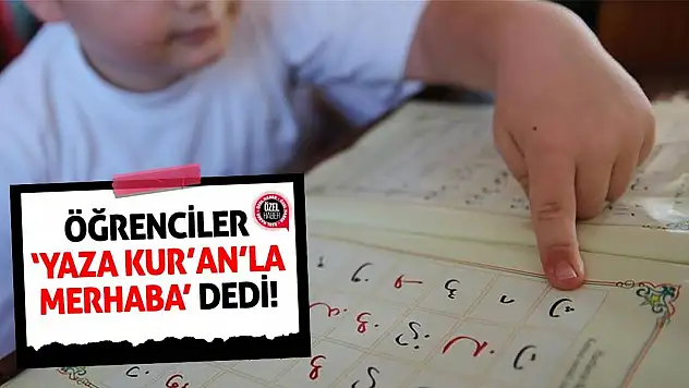 Öğrenciler 'Yaza Kur'an'la Merhaba' Dedi!