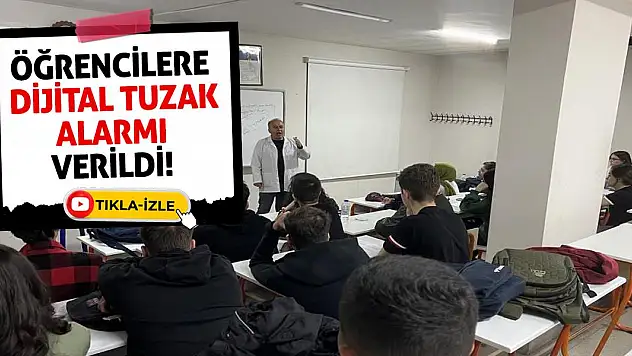 Öğrencilere Dijital Tuzak Alarmı Verildi!