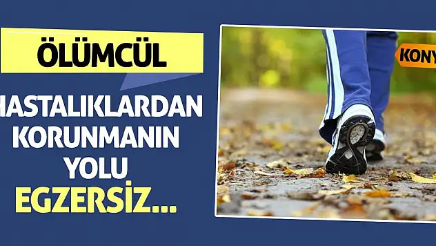 Ölümcül Hastalıklardan Korunmanın Yolu Egzersiz!