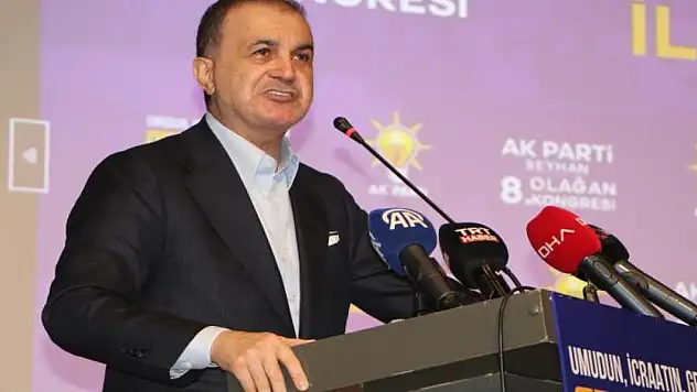 Ömer Çelik: Türkiye'nin gündeminde erken seçim söz konusu değil