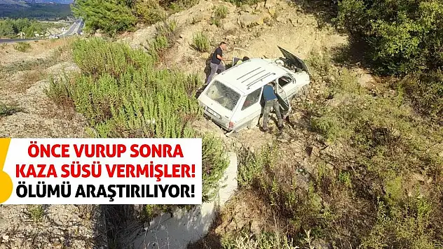 Önce Vurup Sonra Kaza Süsü Vermişler!