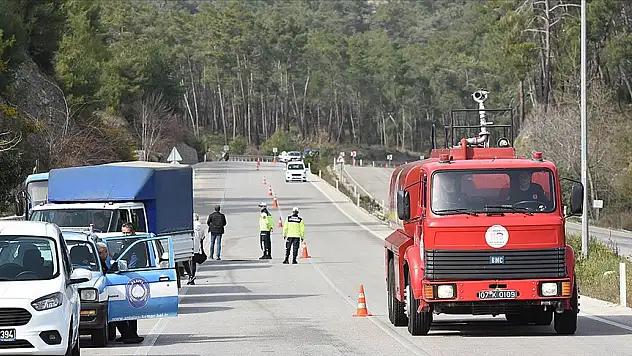 Ormanlık alanda çıkan yangın kontrol altına alındı