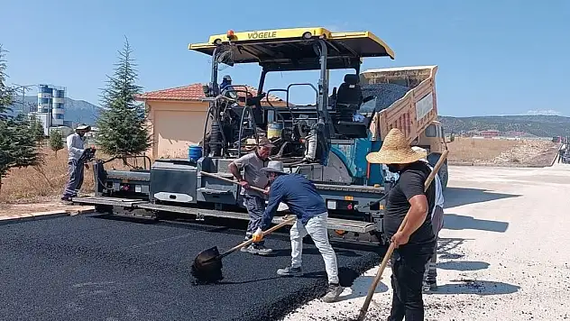 Osb'de 3,5 Kilometrelik Sıcak Asfalt Çalışması Başladı