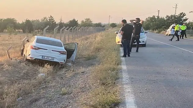 Otomobil şarampole indi: 2 yaralı